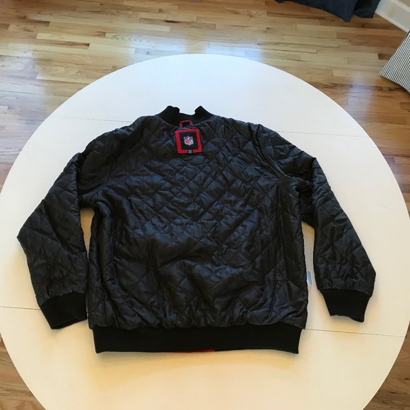 NWT SAN FRANCISCO 49ERS RACING FULL-SNAP JACKET - Picture 9 of 12